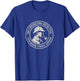 Sherlock Holmes Consulting Detective 221B Baker Street Badge T-Shirt - T-Shirt | Royal