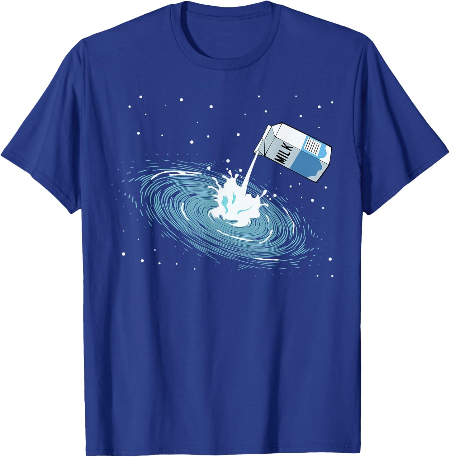 Space Milky Way Galaxy Solar System Astronomy Pun , black T-Shirt - T-Shirt | Royal
