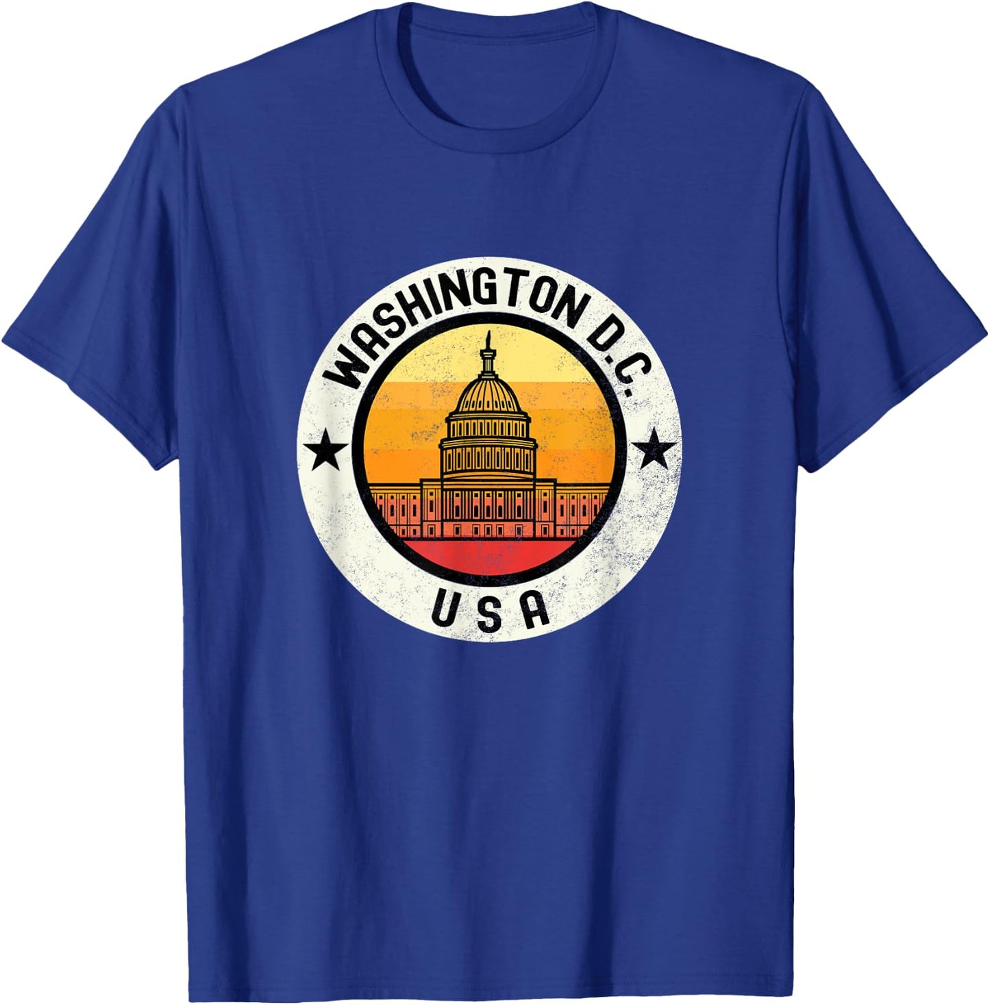Washington D C T-Shirt - T-Shirt | Royal