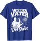Like The Father So Der Son Darts Darts Dart Player Dart , black, s T-Shirt - T-Shirt | Royal