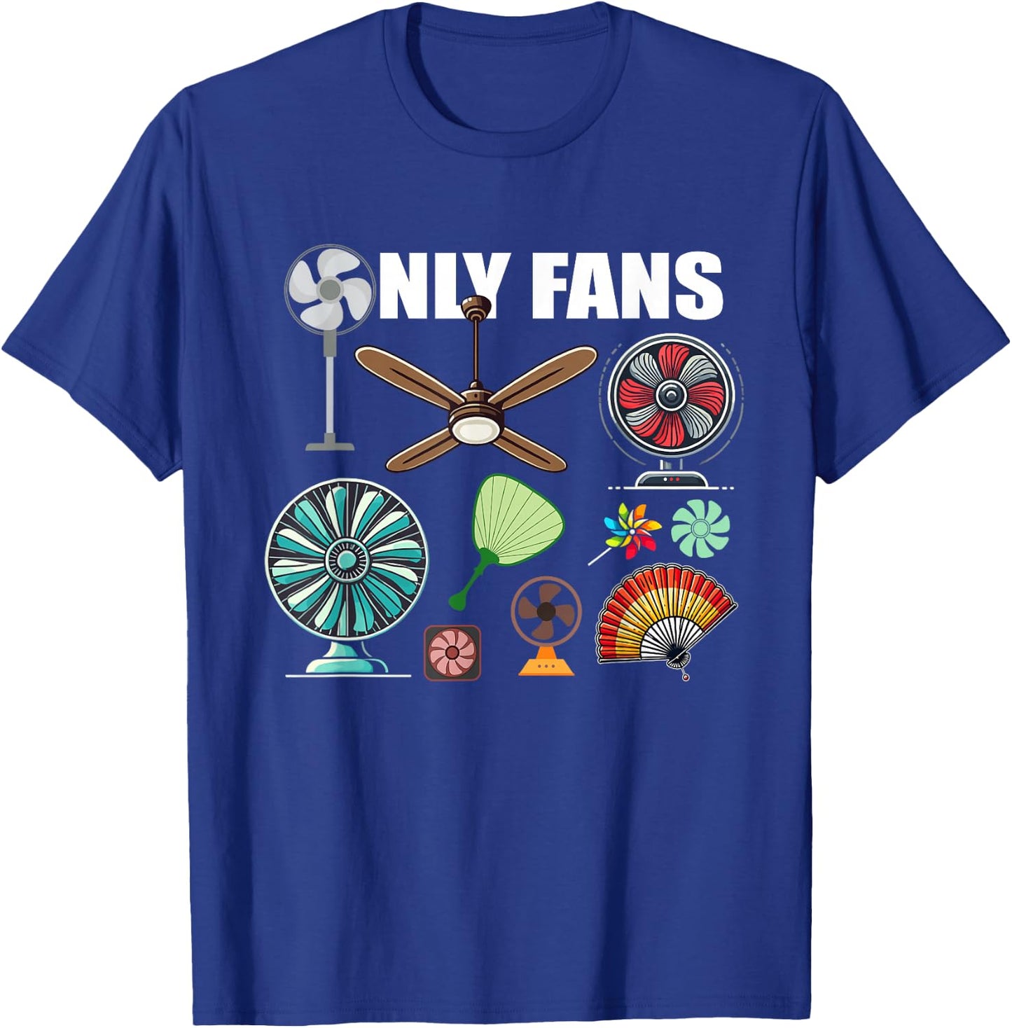 Only Fans Humour , Black, S T-Shirt - T-Shirt | Royal
