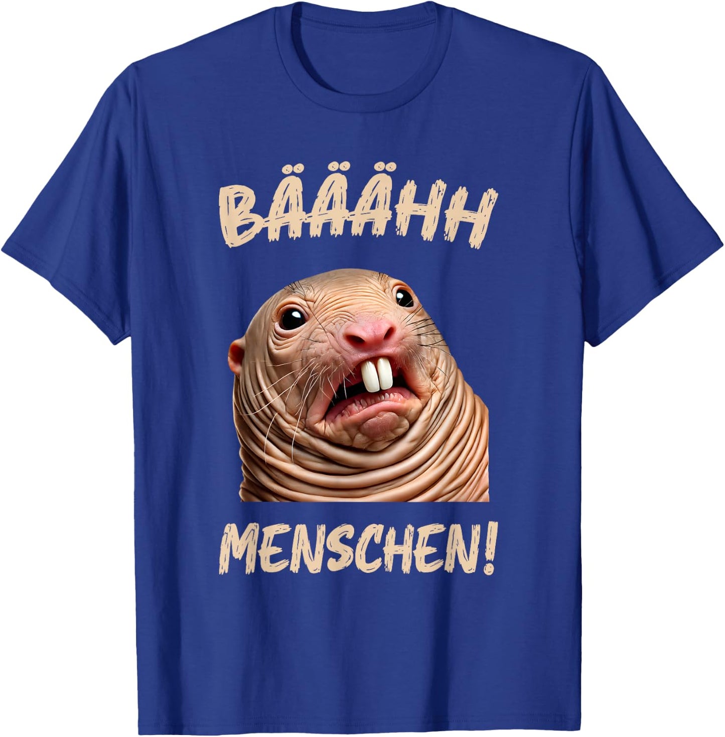 Funny with German Text "Ich hasse Menschen" [German Language], black T-Shirt - T-Shirt | Royal