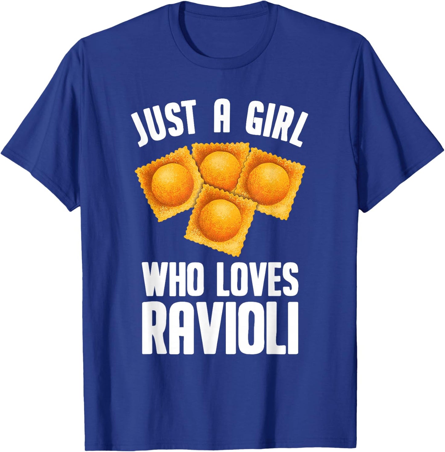 Cool Ravioli Design For Girls Women Ravioli Pasta Dough Wrap T-Shirt - T-Shirt | Royal