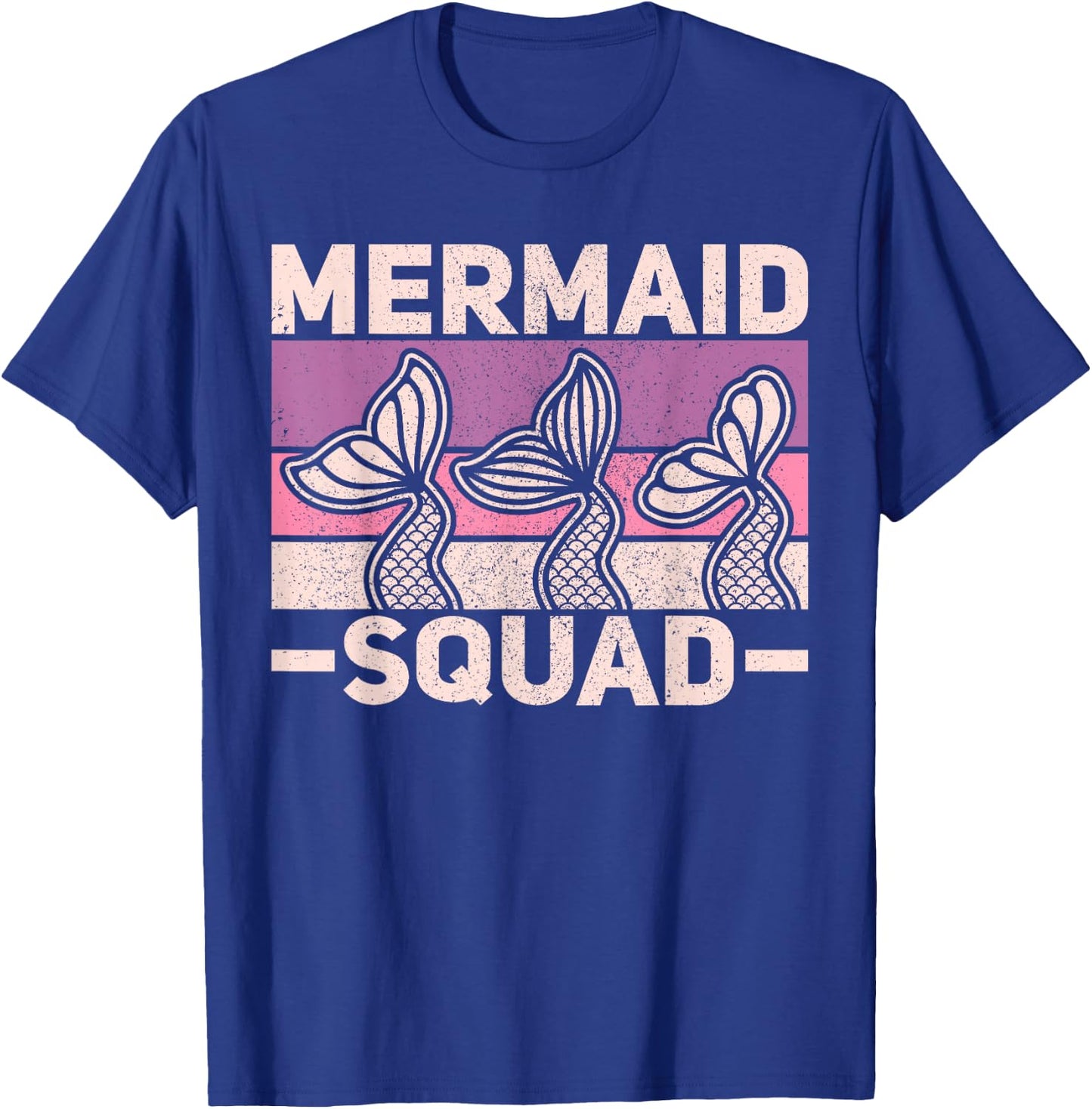 Mermaid Squad Mermaid Birthday Outfit Mermaid Party Mermaid T-Shirt - T-Shirt | Royal