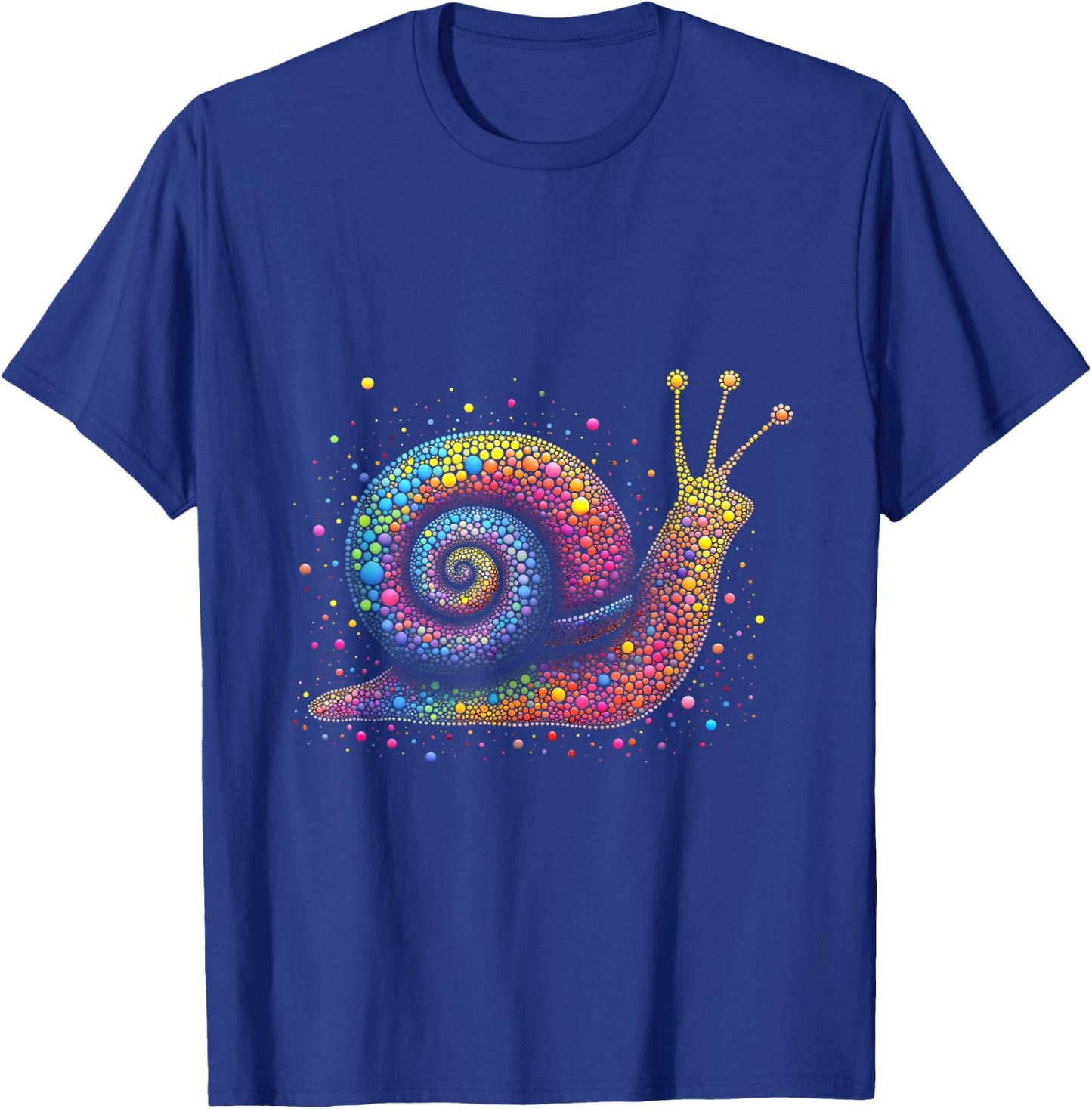 Colorful snail motif T-Shirt - T-Shirt | Royal