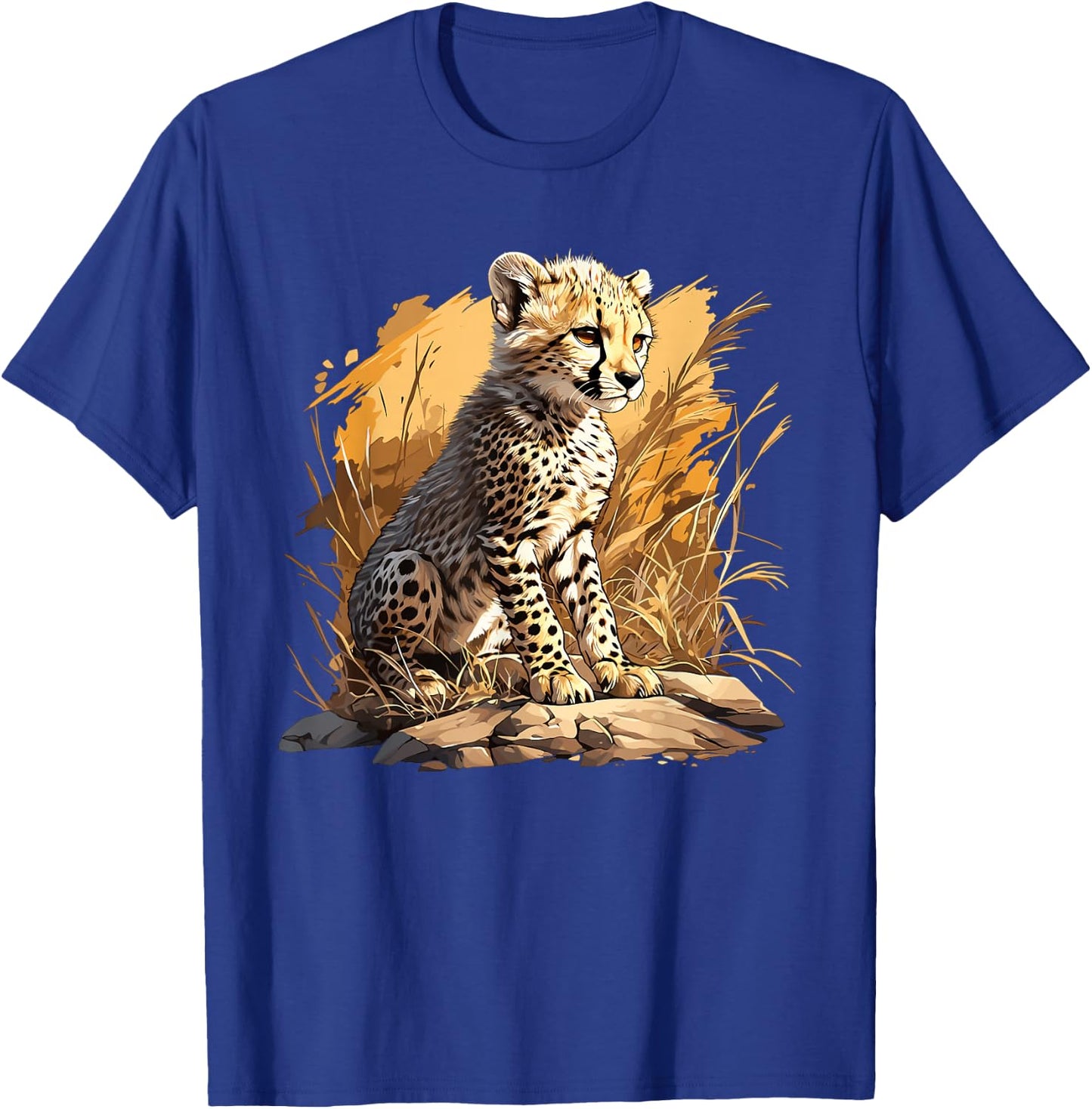 Cheetah Cheetah Cheetah , black T-Shirt - T-Shirt | Royal