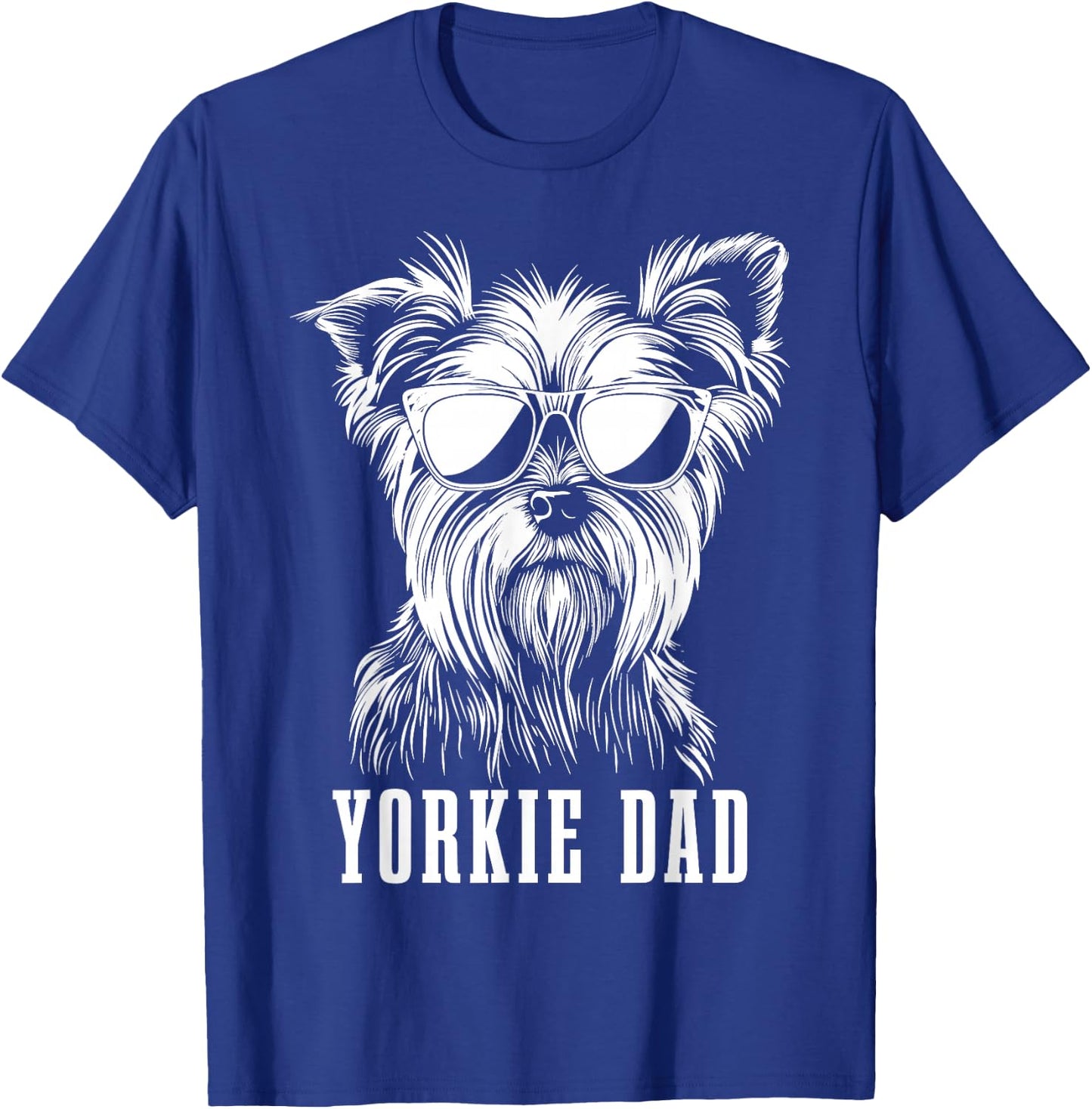 Yorkie Dad Lustiger Hund Yorkshire Terrier T-Shirt - T-Shirt | Royal