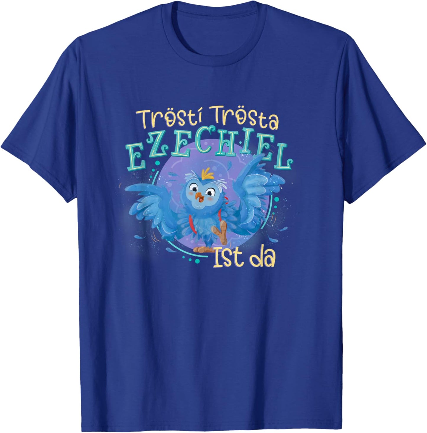 Elea Eluanda - Ezechiel , blue T-Shirt - T-Shirt | Royal