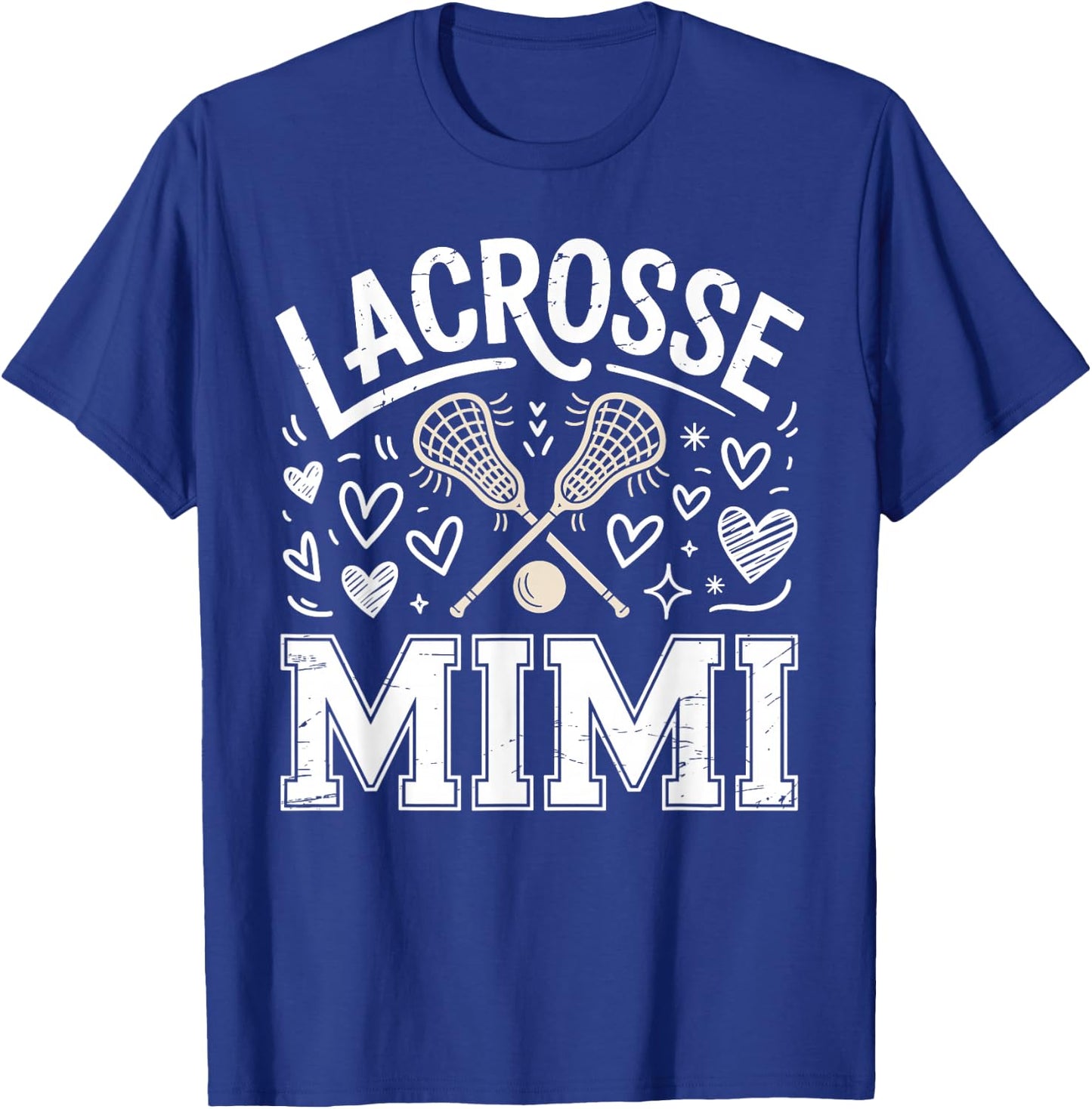 Proud Lacrosse Mimi T-Shirt - T-Shirt | Royal
