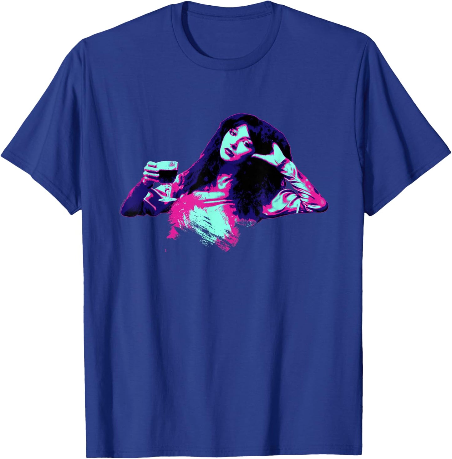 Kate Bush Laid Back Pop Art Stylised T-Shirt - T-Shirt | Royal