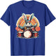 Cool hidden Easter eggs with this drummer bunny costume T-Shirt - T-Shirt | Royal