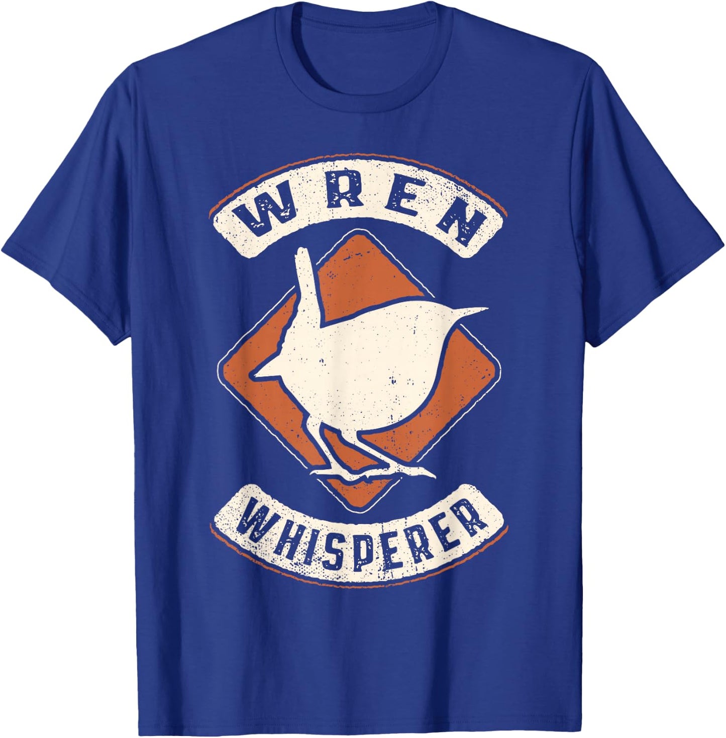 Wren Whisperer Vintage Classic Retro Animal Love T-Shirt - T-Shirt | Royal