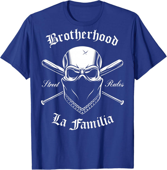 Brotherhood "Ehre Respekt La Familia for Biker and Brotherhood" , black T-Shirt - T-Shirt | Royal