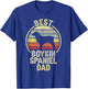 Best Dog Father Dad - Vintage Boykin Spaniel T-Shirt - T-Shirt | Royal