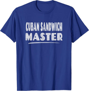 Cuban Sandwich Master T-Shirt - T-Shirt | Royal