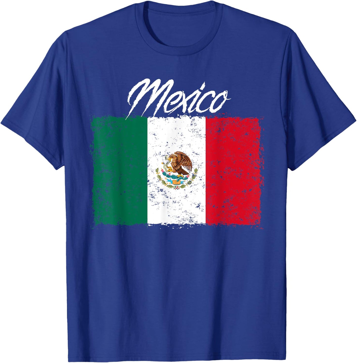 Mexico Flag Mexican T-Shirt - T-Shirt | Royal
