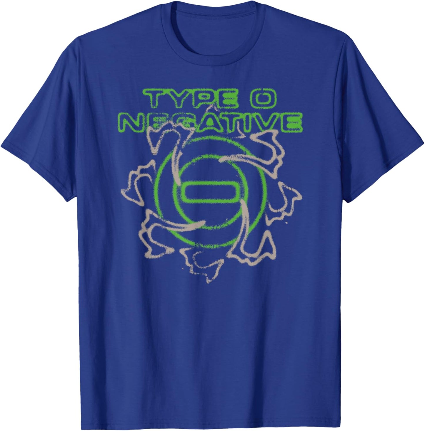 Type O Negative Faded Donut Logo , Black, S T-Shirt - T-Shirt | Royal