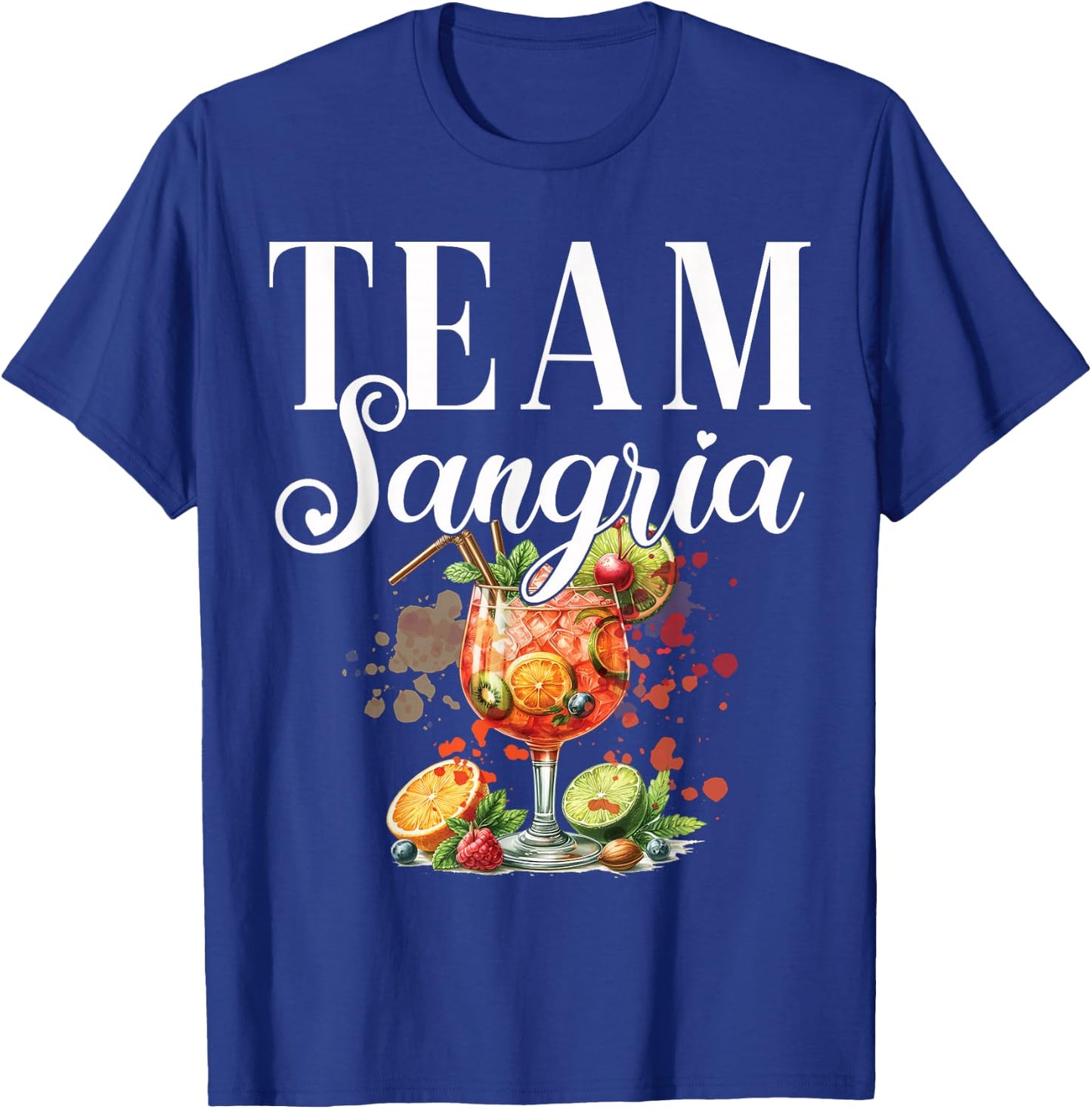 Sangria Cocktail Bartender Hen Party T-Shirt - T-Shirt | Royal