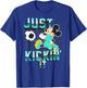 Disney Mickey Mouse Just Kickin' It Soccer T-Shirt - T-Shirt | Royal
