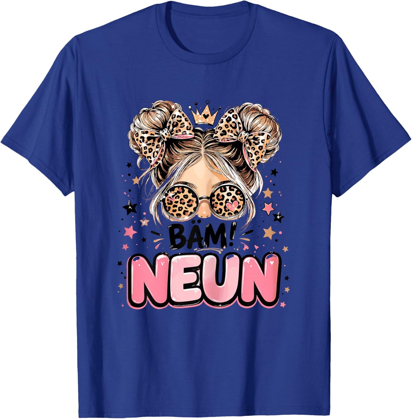 9. Geburtstag Mädchen 9 Jahre 2017 Lustig Geschenk T-Shirt - T-Shirt | Royal