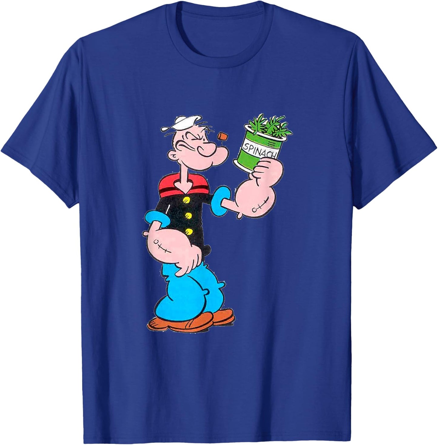 Popeye der Matrosenmann Spinat – Retro 1929 Cartoon Kunst T-Shirt - T-Shirt | Royal