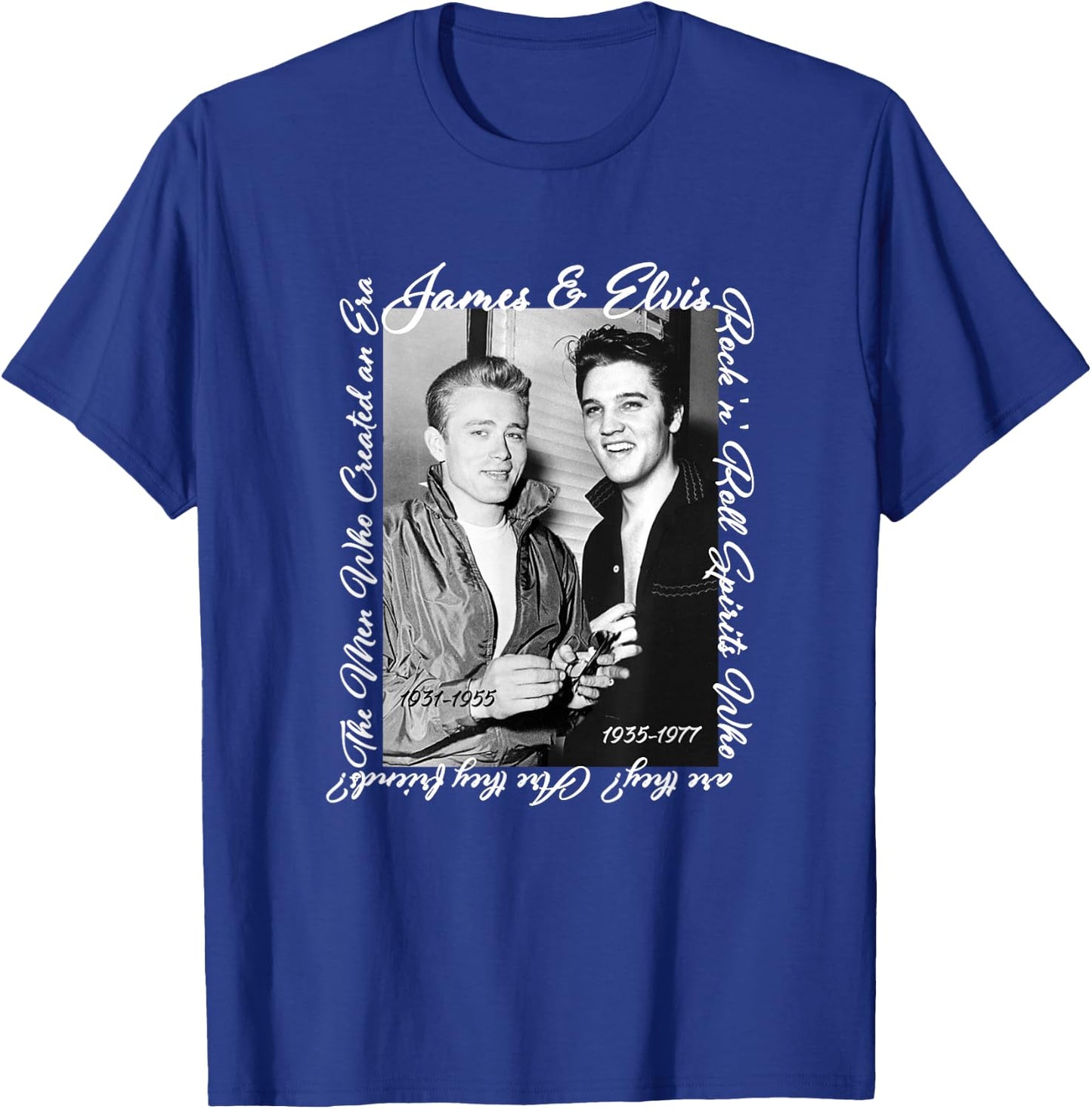 James Dean_Elvis Presley T-Shirt - T-Shirt | Royal