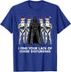 Star Wars Vader Trooper Lack Cheer Christmas Graphic T-Shirt - T-Shirt | Royal
