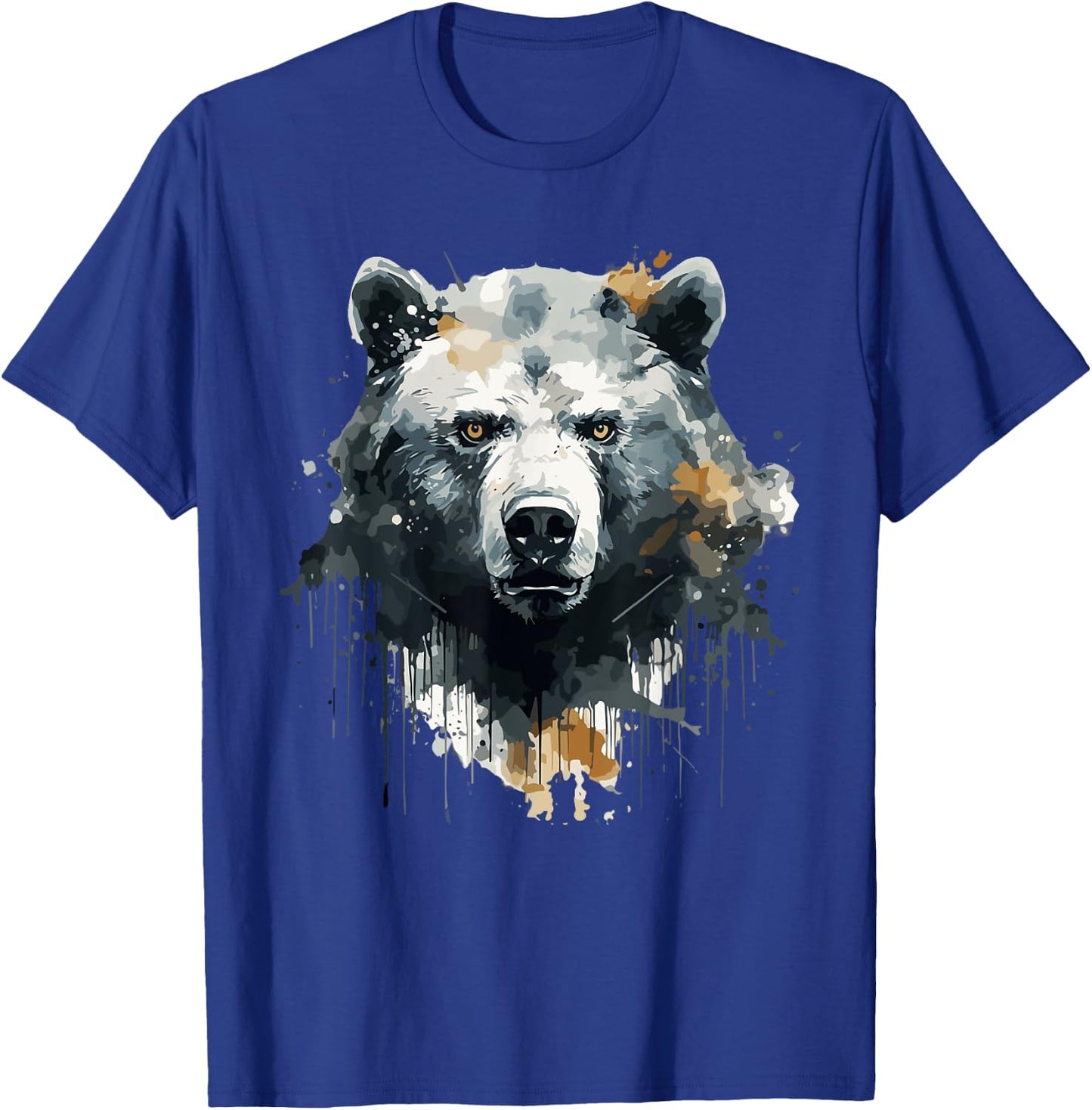 Bären Braunbär Grizzly Naturschützer Tiere Wildnis T-Shirt - T-Shirt | Royal