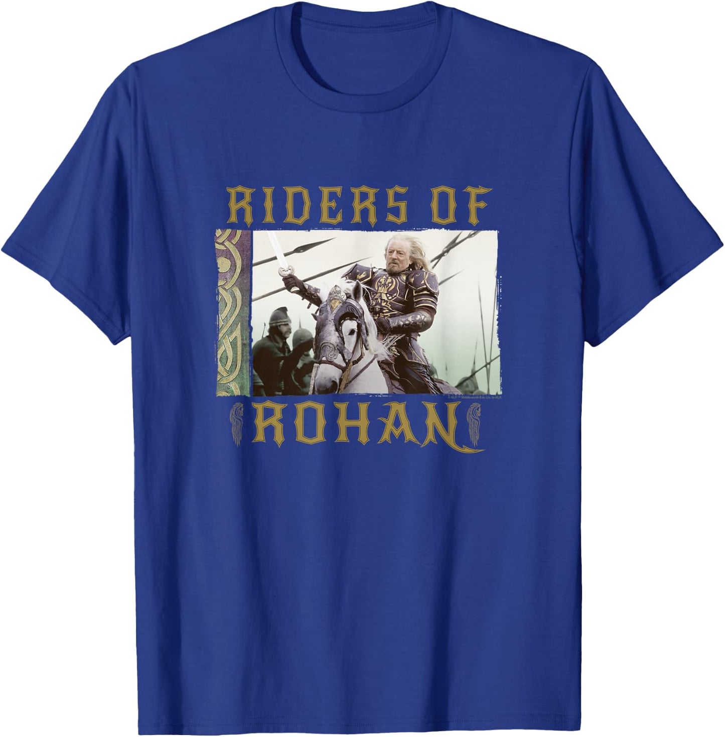 The Lord of The Rings Riders of Rohan Théoden Movie Panel T-Shirt - T-Shirt | Royal