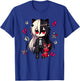 Chibi Kawaii Emo Pastel Goth Girl Anime Japanese Scary , Black, S T-Shirt - T-Shirt | Royal