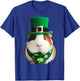 St Patrick's Day Guinea Pig Pet Owner Lover Cute Irish Green T-Shirt - T-Shirt | Royal