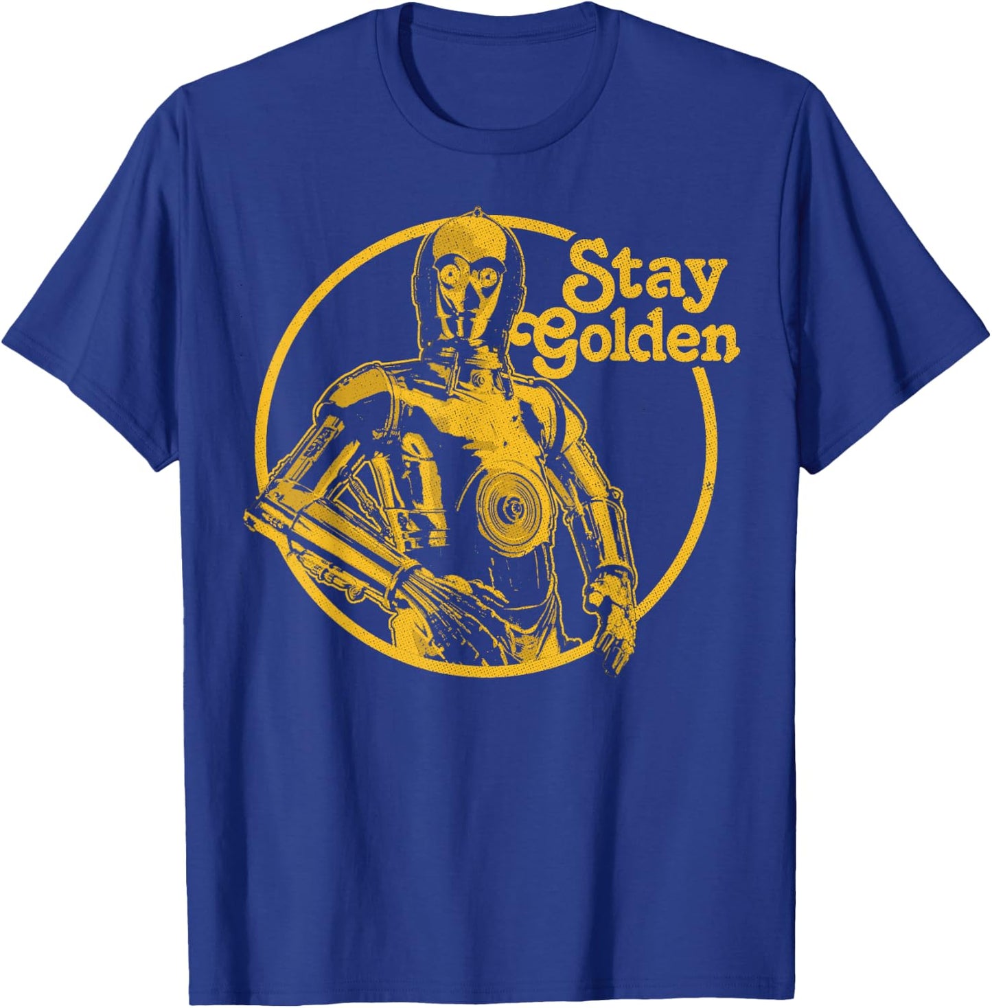 Star Wars C-3PO Stay Golden T-Shirt - T-Shirt | Royal