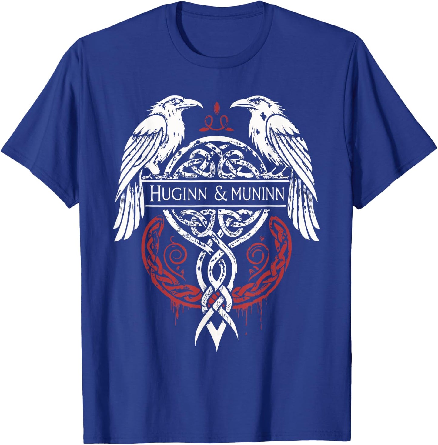 Norse Mythology Ravens Huginn & Muninn T-Shirt - T-Shirt | Royal