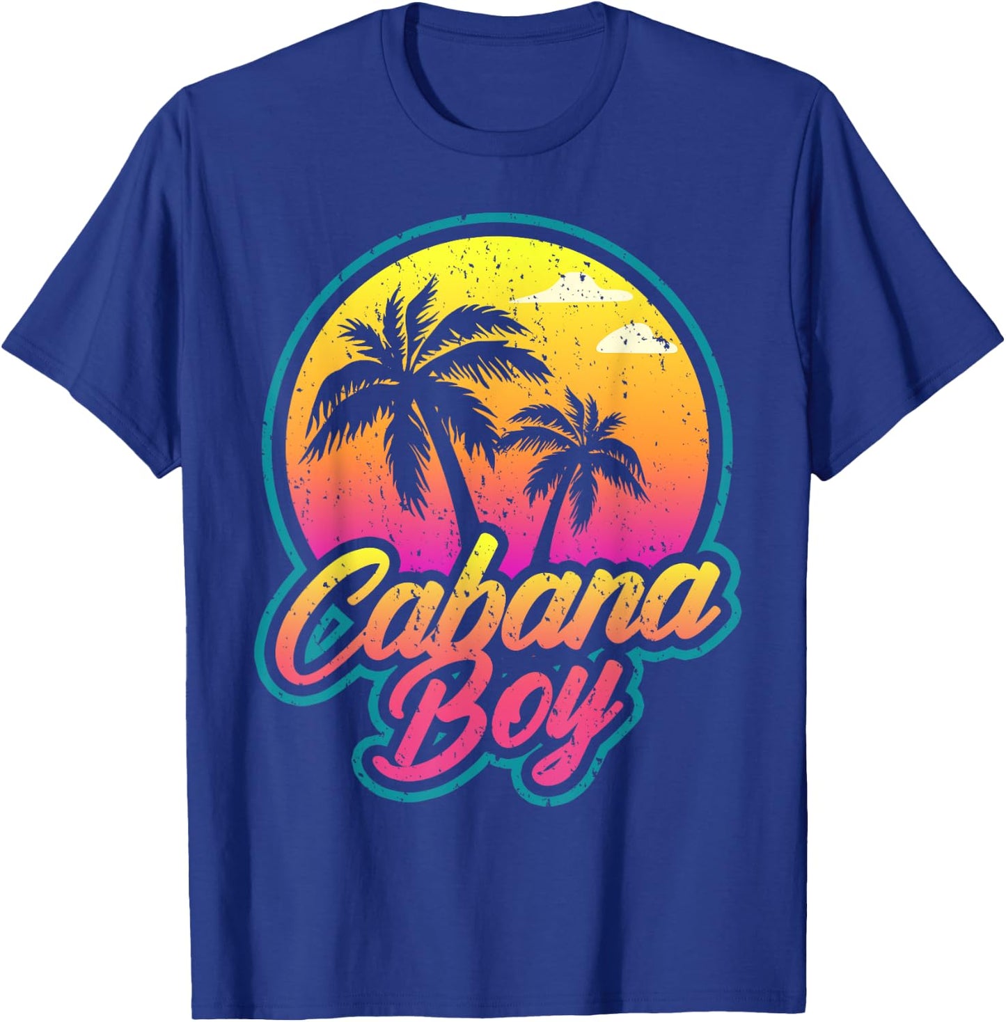 Cabana Boy Pool Party Gift T-Shirt - T-Shirt | Royal