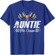 Auntie Pit Crew Race Car Racing Birthday Party Matching T-Shirt - T-Shirt | Royal