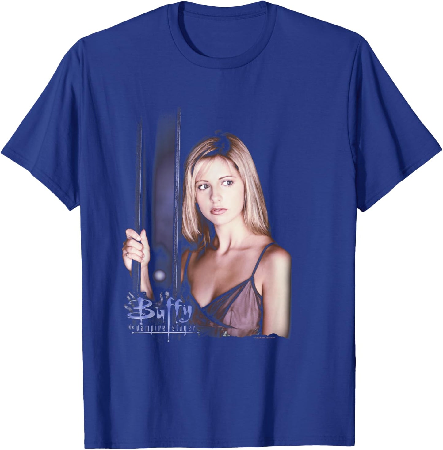Buffy The Vampire Slayer Buffy Summers Chosen One , Black, S T-Shirt - T-Shirt | Royal