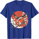 Japanese Cherry Blossom Aesthetic Bat T-Shirt - T-Shirt | Royal
