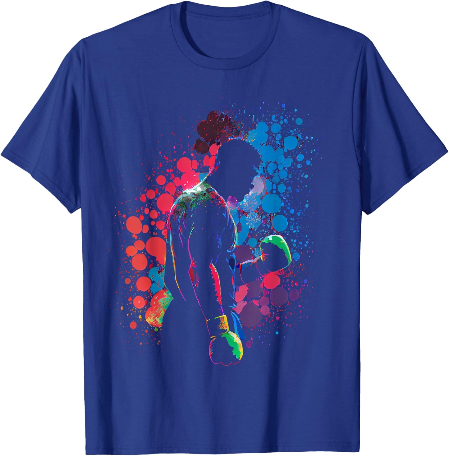 Boxing Boxer Competition Fight Boxing Coach Sport Athlete T-Shirt - T-Shirt | Royal