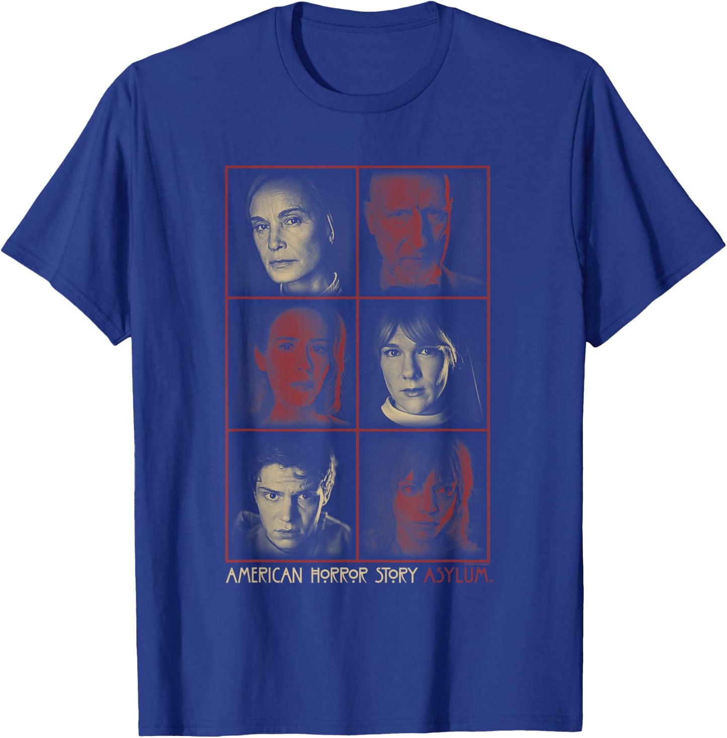 American Horror Story Asylum Zeichenrahmen T-Shirt - T-Shirt | Royal