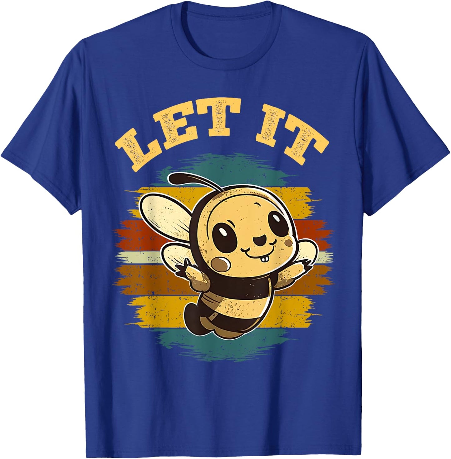 Bee Let it Beekeeper Honeybee Beekeeping T-Shirt - T-Shirt | Royal