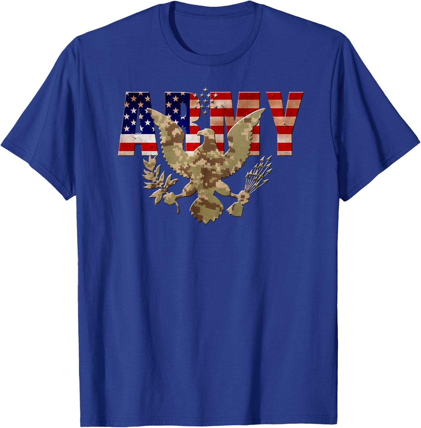 Us Army Eagle T-Shirt - T-Shirt | Royal