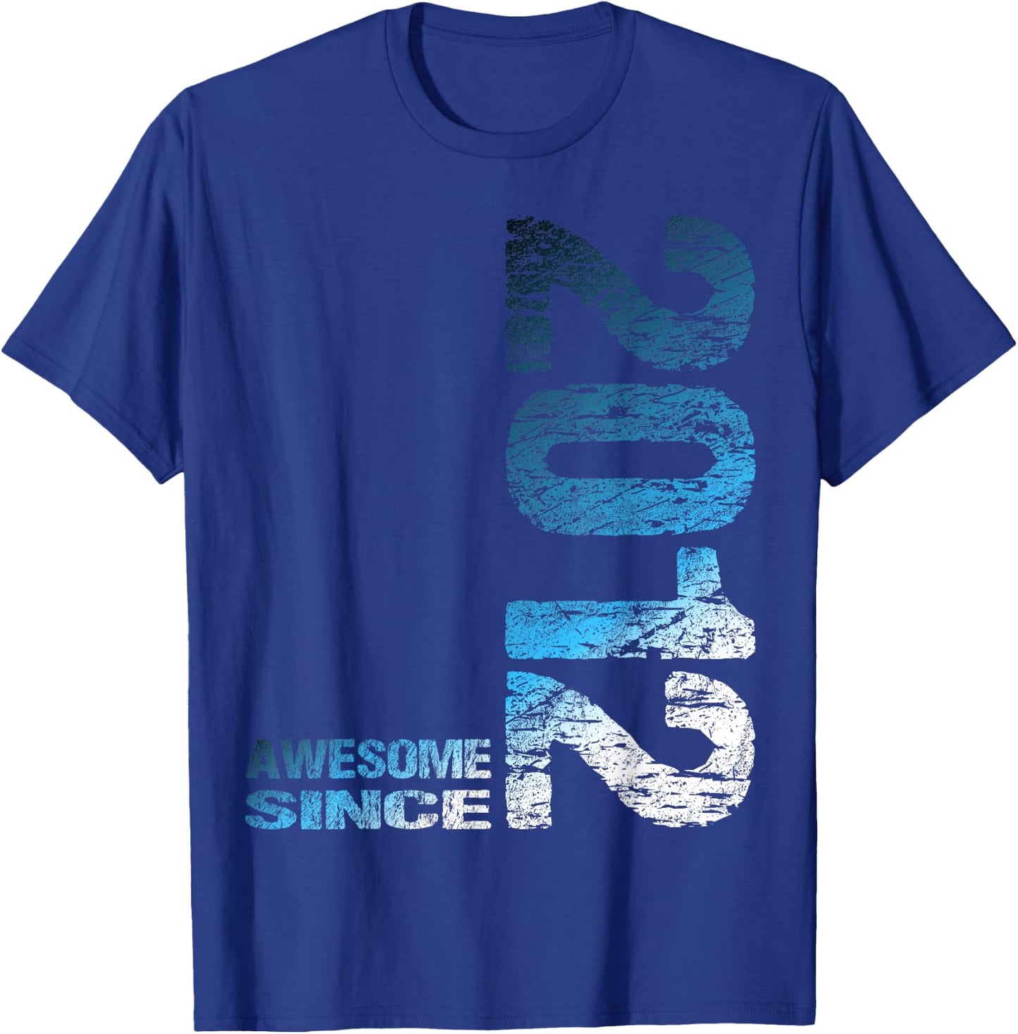 Awesome since 2012 13th Birthday Born 2012 T-Shirt - T-Shirt | Royal