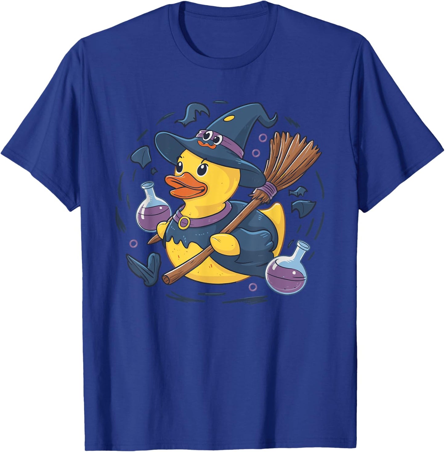 Rubber Duck Witch Rubber Duckie Costume Party T-Shirt - T-Shirt | Royal