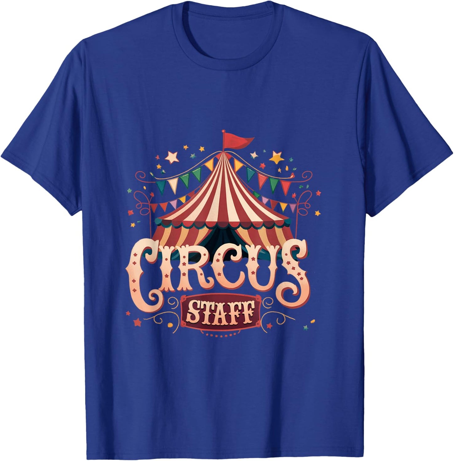 Funny Circus Carnival Crew Carnival Staff Party T-Shirt - T-Shirt | Royal