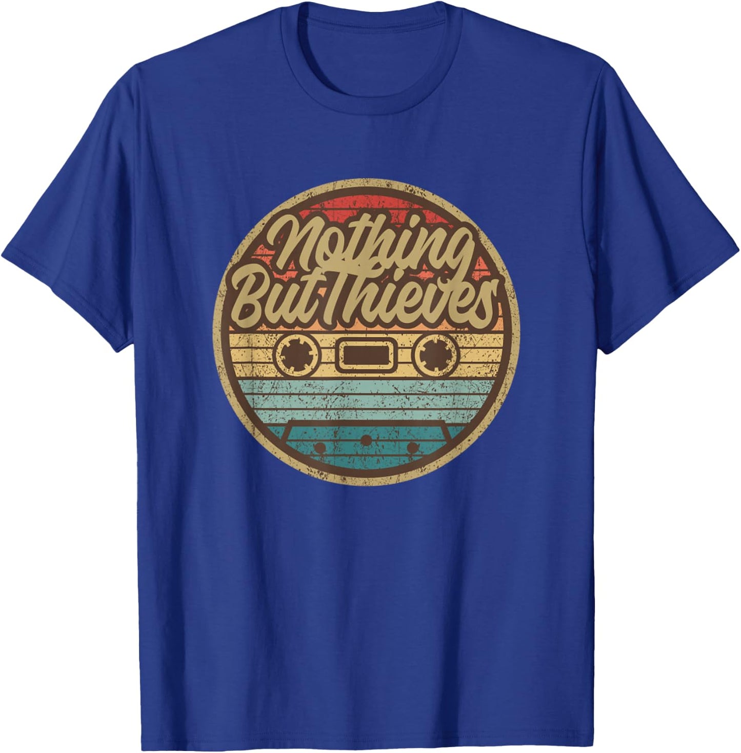 Vintage Nothing But Thieves Retro Cassette Musician T-Shirt - T-Shirt | Royal