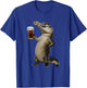 Crocodile Boire Bière Réaliste T-Shirt - T-Shirt | Royal