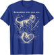 Remember Who You are Dinosaur Chicken Weston Vintage T-Shirt - T-Shirt | Royal