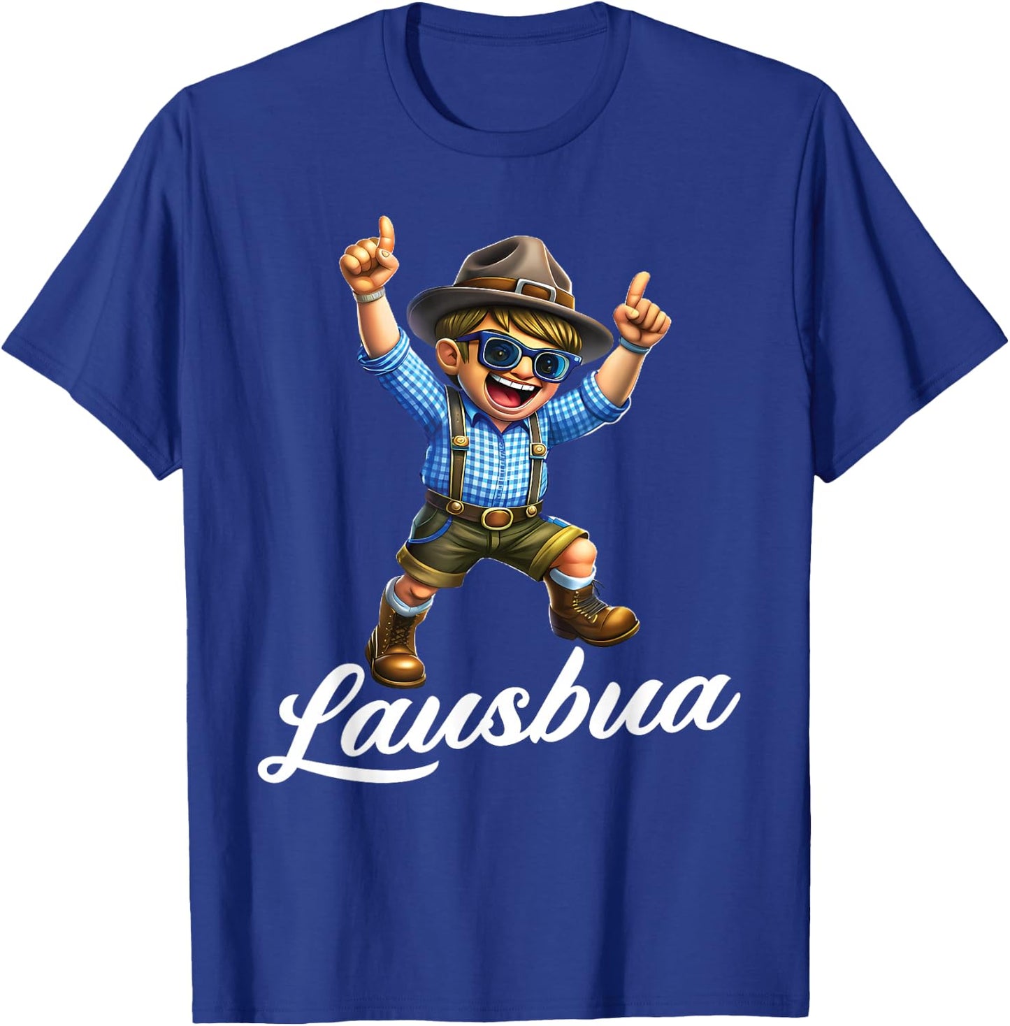 Extremely Cool Lausbua Boys' Costume , black T-Shirt - T-Shirt | Royal