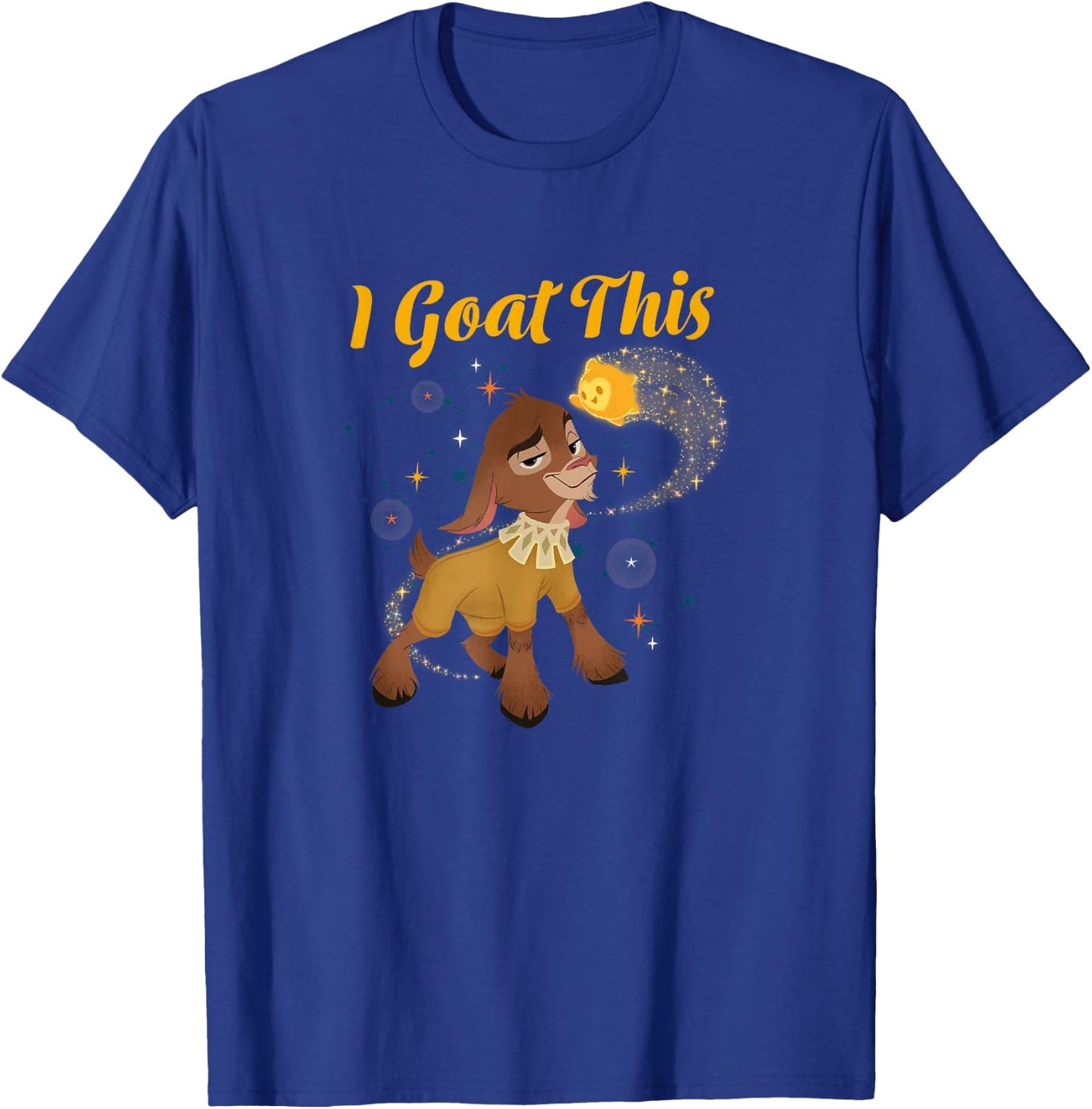 Disney Wish Valentino & Star I Goat This Big Chest Poster T-Shirt - T-Shirt | Royal