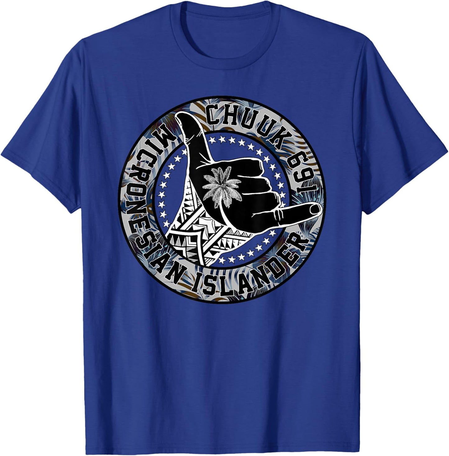 Chuuk Islander Chuukese T-Shirt - T-Shirt | Royal